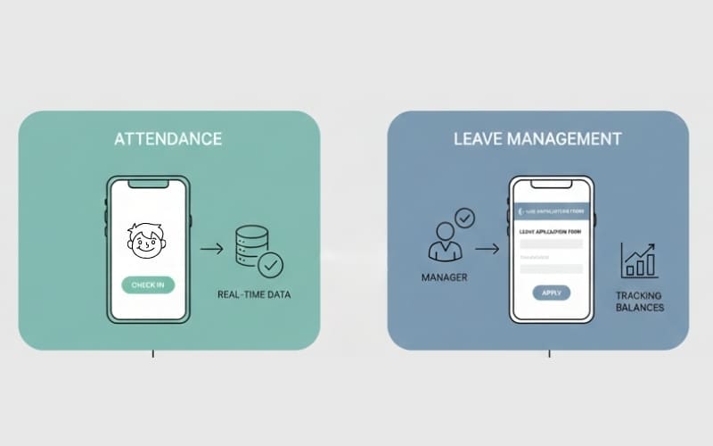 Attendance And Leave Automation