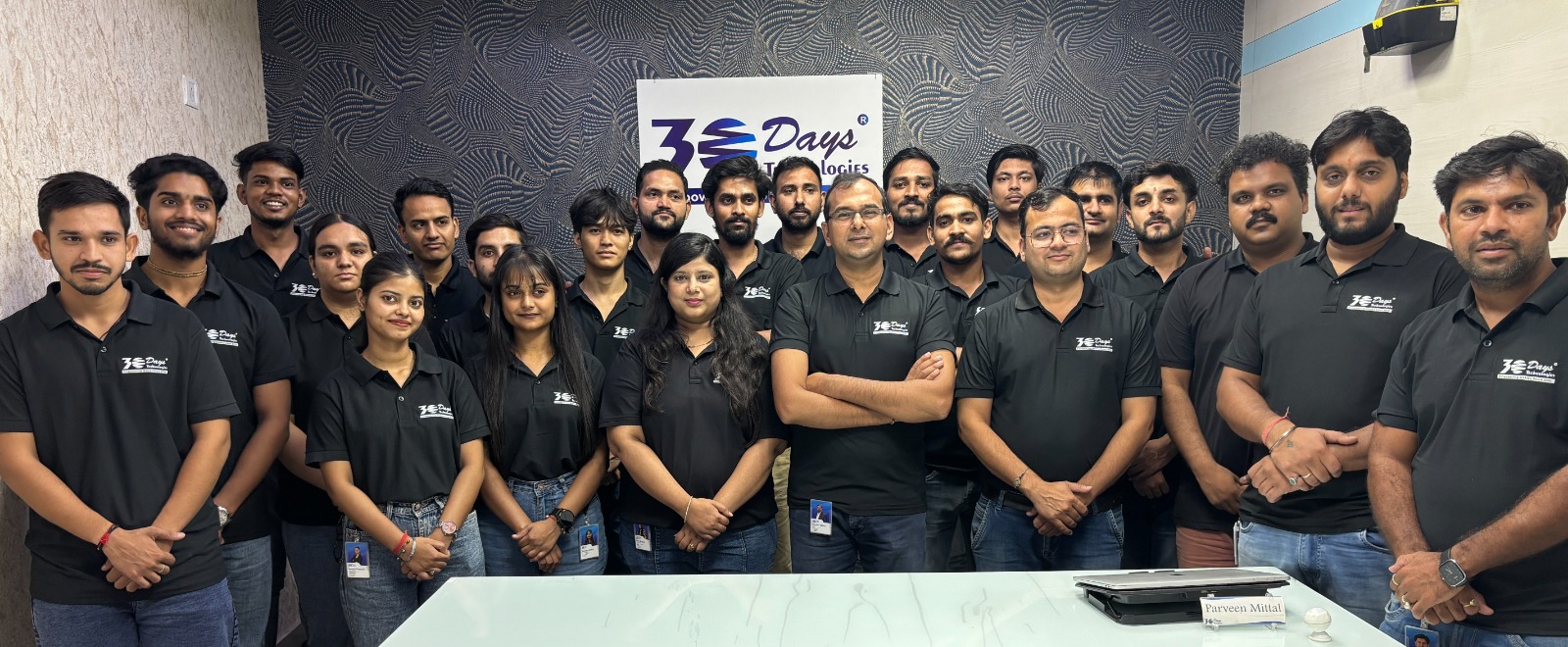 EZHRM Team - Parveen Mittal with the EZHRM Family